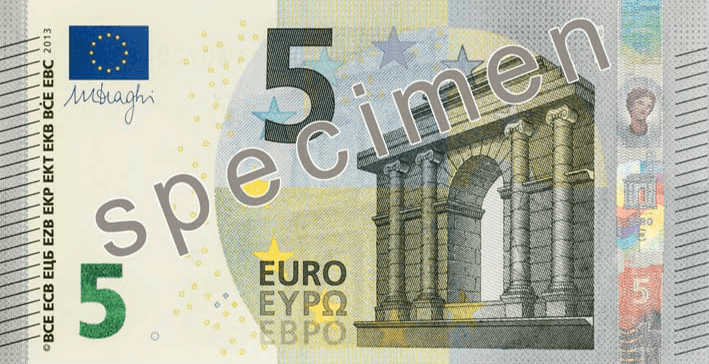 €5 — Europa series — Mario Draghi