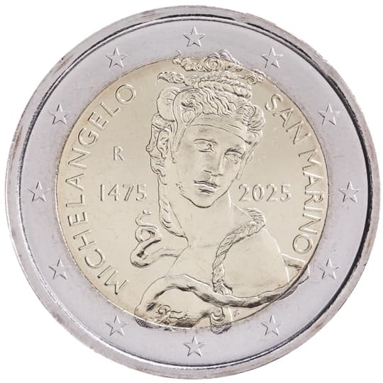 San Marino 2025 — The 550th anniversary of the birth of Michelangelo