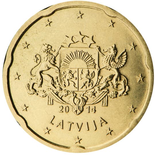Latvia — 20 Cent