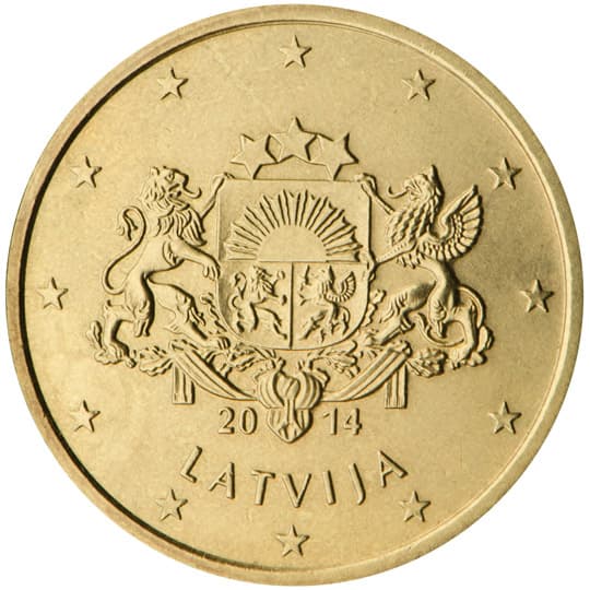 Latvia — 50 Cent