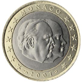 Monaco — €1 (1/3)