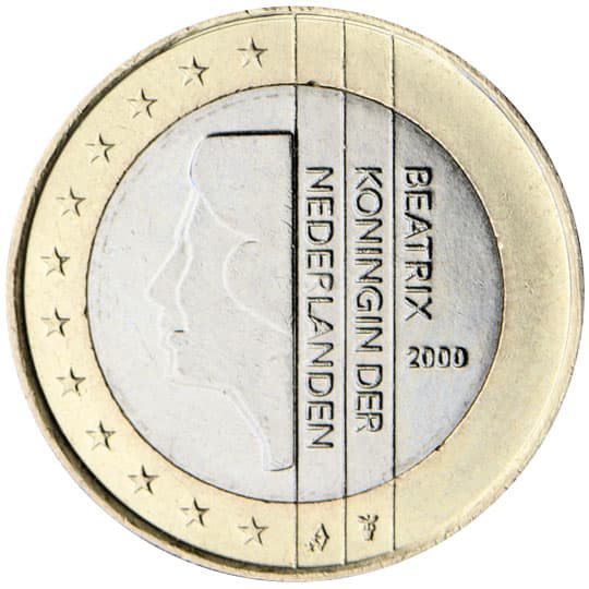 Netherlands — €1 (1/2)