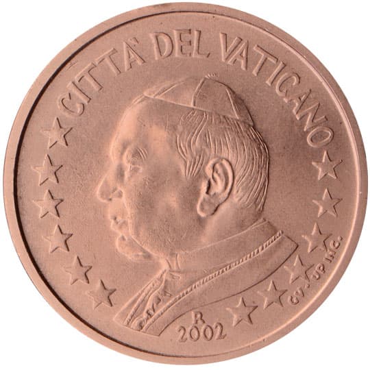 Vatican City — 2 Cent (1/5)